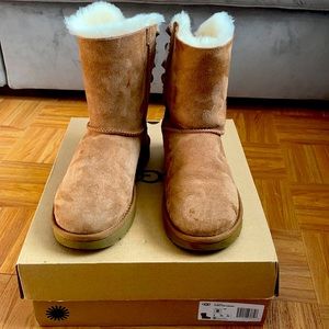 Bailey Bow Ribbon Faux Fur Lined Boot